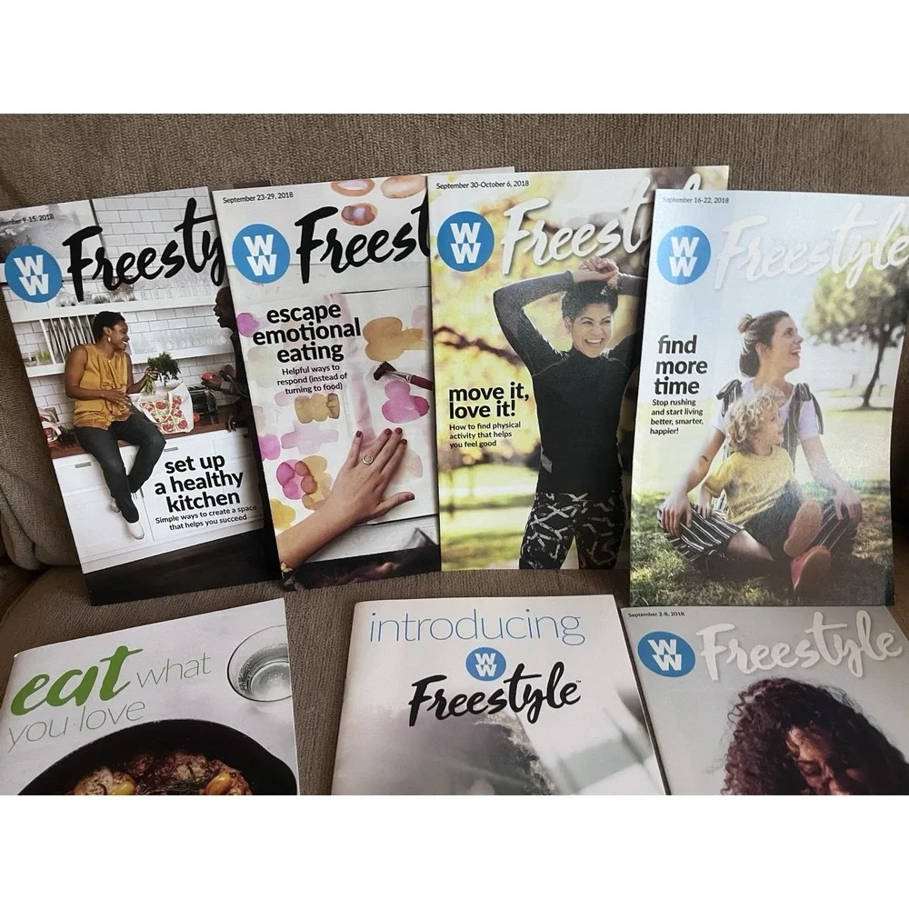 Weight Watchers Freestyle Program Booklets & Trackers